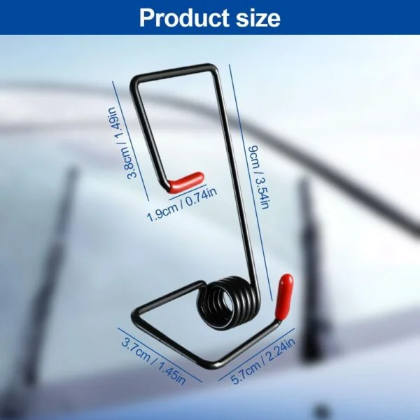 4PCS Universal Tension Springs with Silicone Covers for All-Weather Visibility - Image 3
