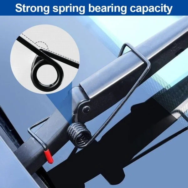 4PCS Universal Tension Springs with Silicone Covers for All-Weather Visibility - Image 4
