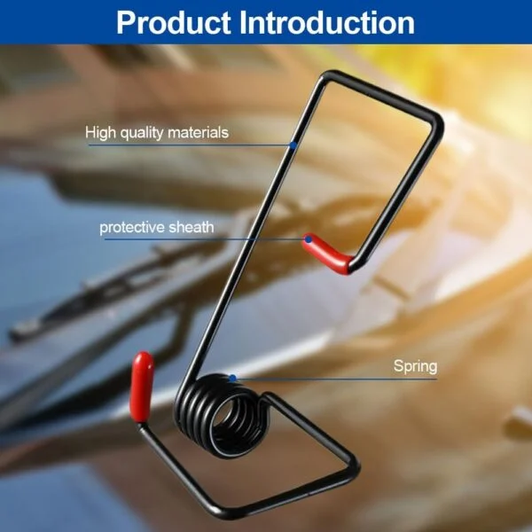4PCS Universal Tension Springs with Silicone Covers for All-Weather Visibility - Image 5