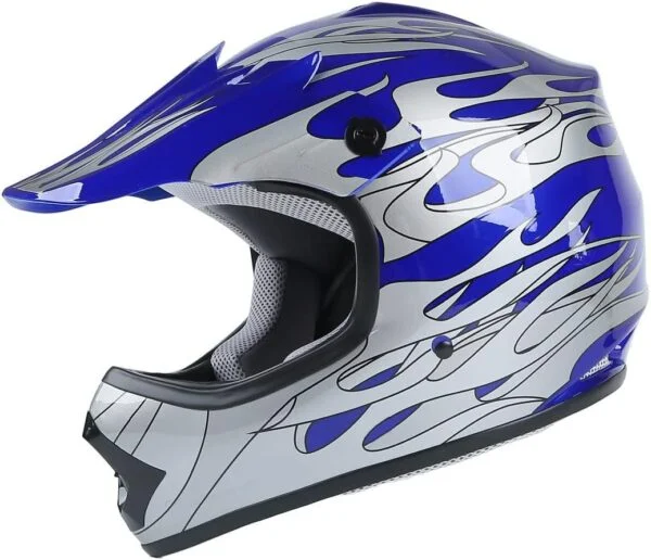 XFMT DOT Youth Kids Motocross Offroad Street Dirt Bike Helmet Goggles Glove - Image 2