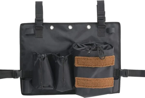 Inflatable Pontoon Boat with Guard Bar and Folding Seat - Image 6