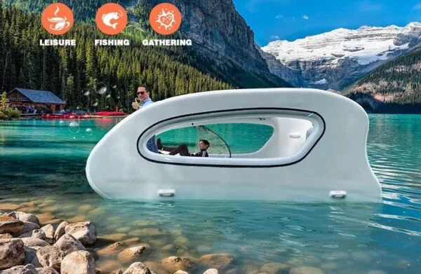 All-Electric Solar Powered Boat | Eco-Friendly, Long-Range & Portable - Image 2
