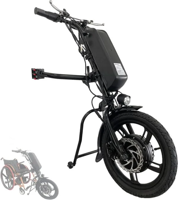 500W Electric Handcycle Wheelchair Attachment