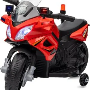 6V Police Electric Kids Motorcycle