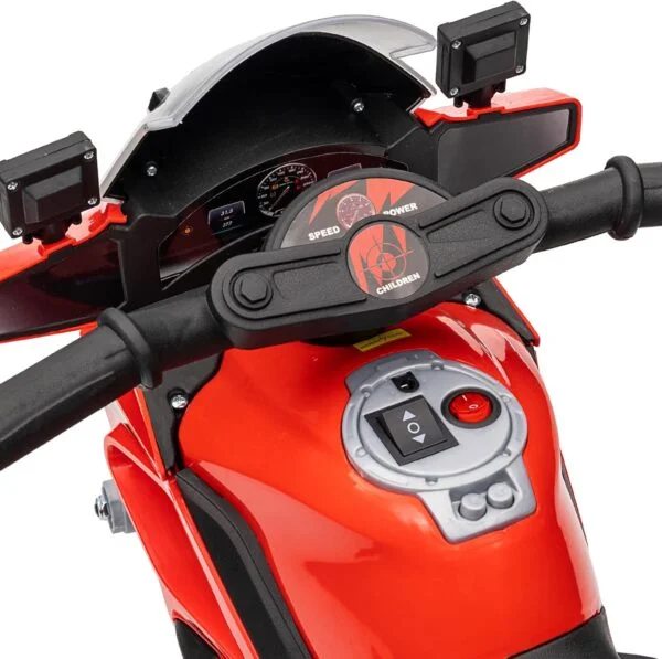 6V Police Electric Kids Motorcycle - Image 7