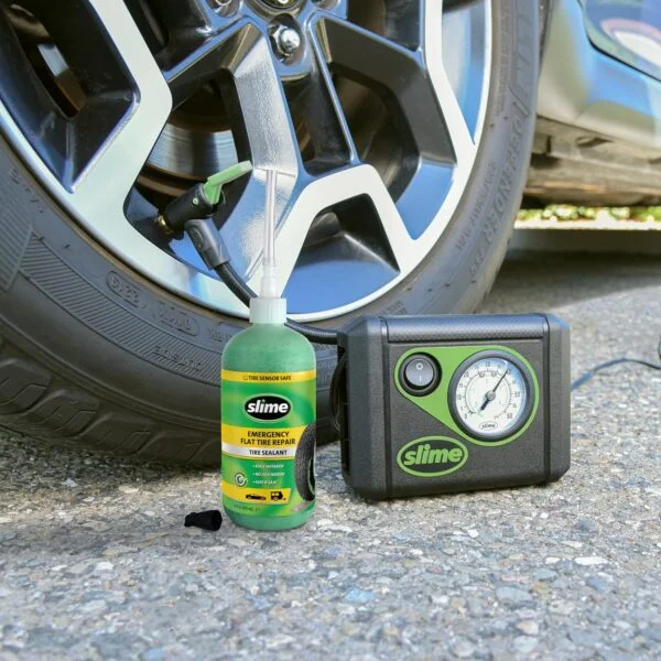 Slime 50107 Flat Tire Puncture Repair, Smart Spair, Emergency Kit for Car Tires, - Image 3
