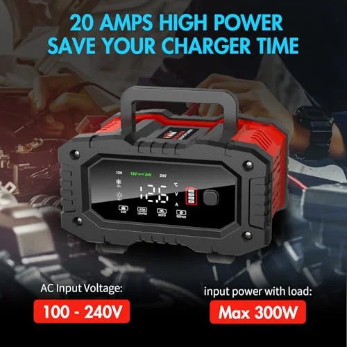 Battery Charger 20A 12V/24V LiFePO4 Lead Acid Fully Automatic - Image 4
