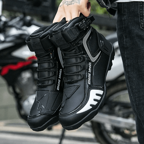 Men Leather Motos Breathable Anti Slip Wear-resistant - Image 2