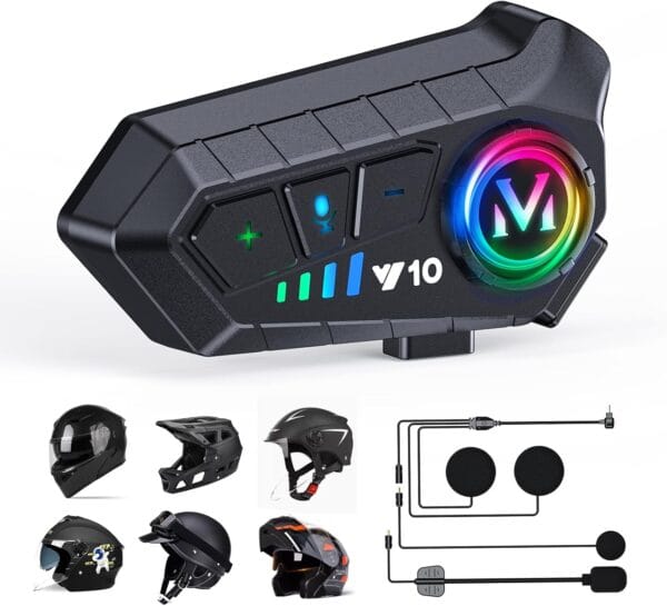 Bluetooth Motorcycle Helmet Intercom