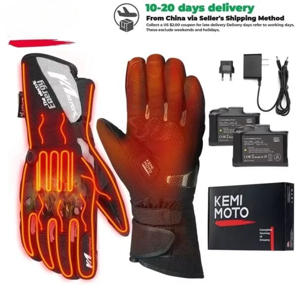 Heated Gloves Motorcycle Winter