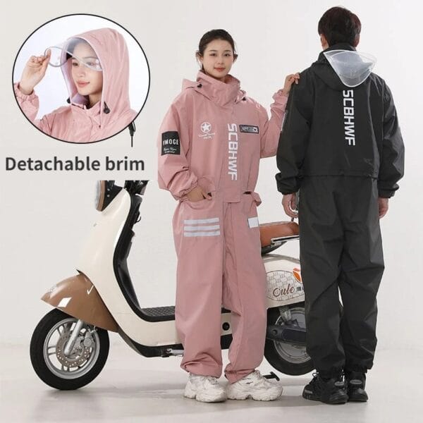 Electric Scooter Raincoat Motorcycle For Men And Women - Image 4