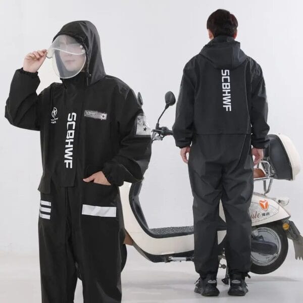 Electric Scooter Raincoat Motorcycle For Men And Women - Image 2