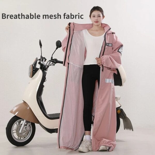 Electric Scooter Raincoat Motorcycle For Men And Women - Image 5
