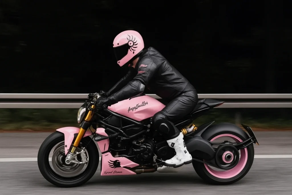 Custom Pink Ducati XDiavel